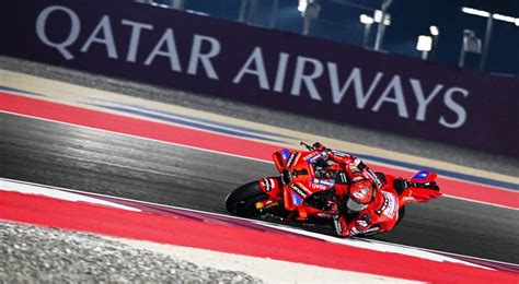 Bagnaia back on top after perfection in Qatar .
